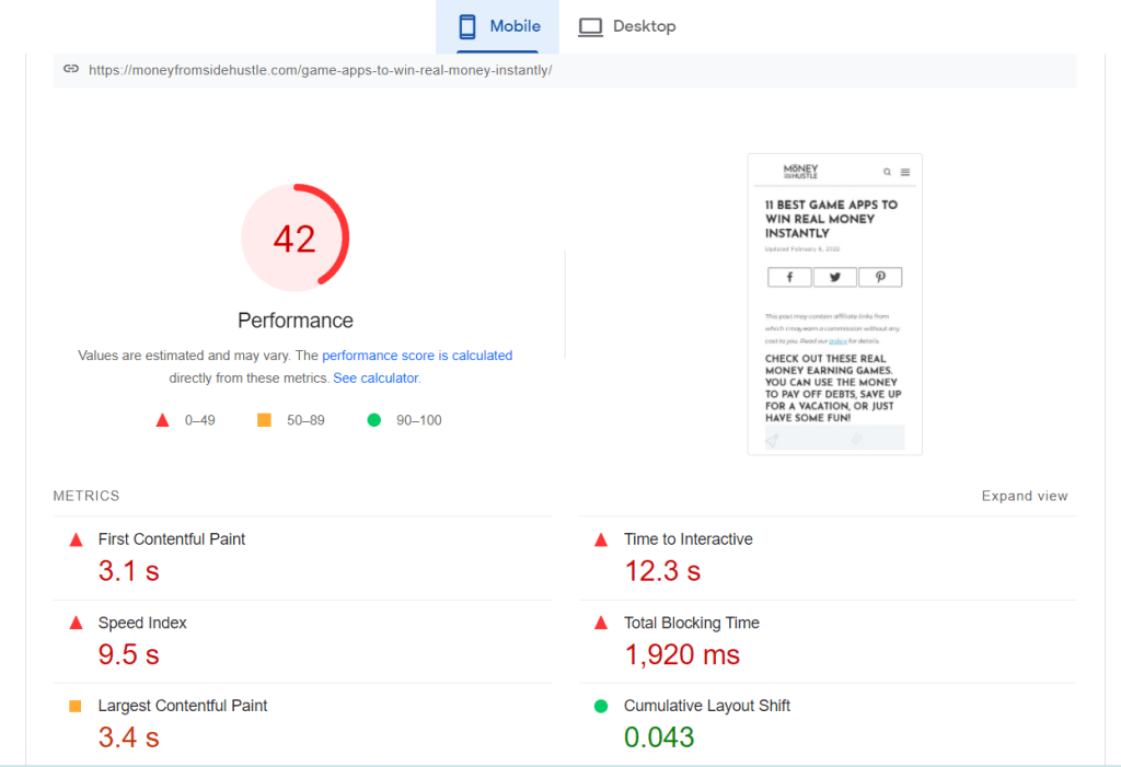 😭 Before WordPress Speed Optimization Service