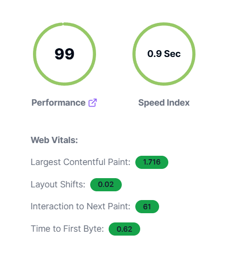 Speed Test Report