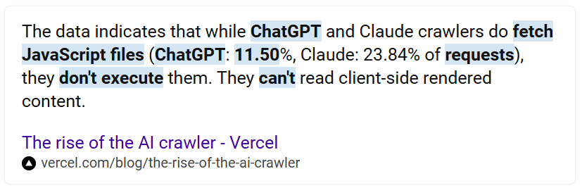 Why Site Speed Is Becoming a Core Ranking Factor for AI Visibility 2 crawlers fetch JavaScript files